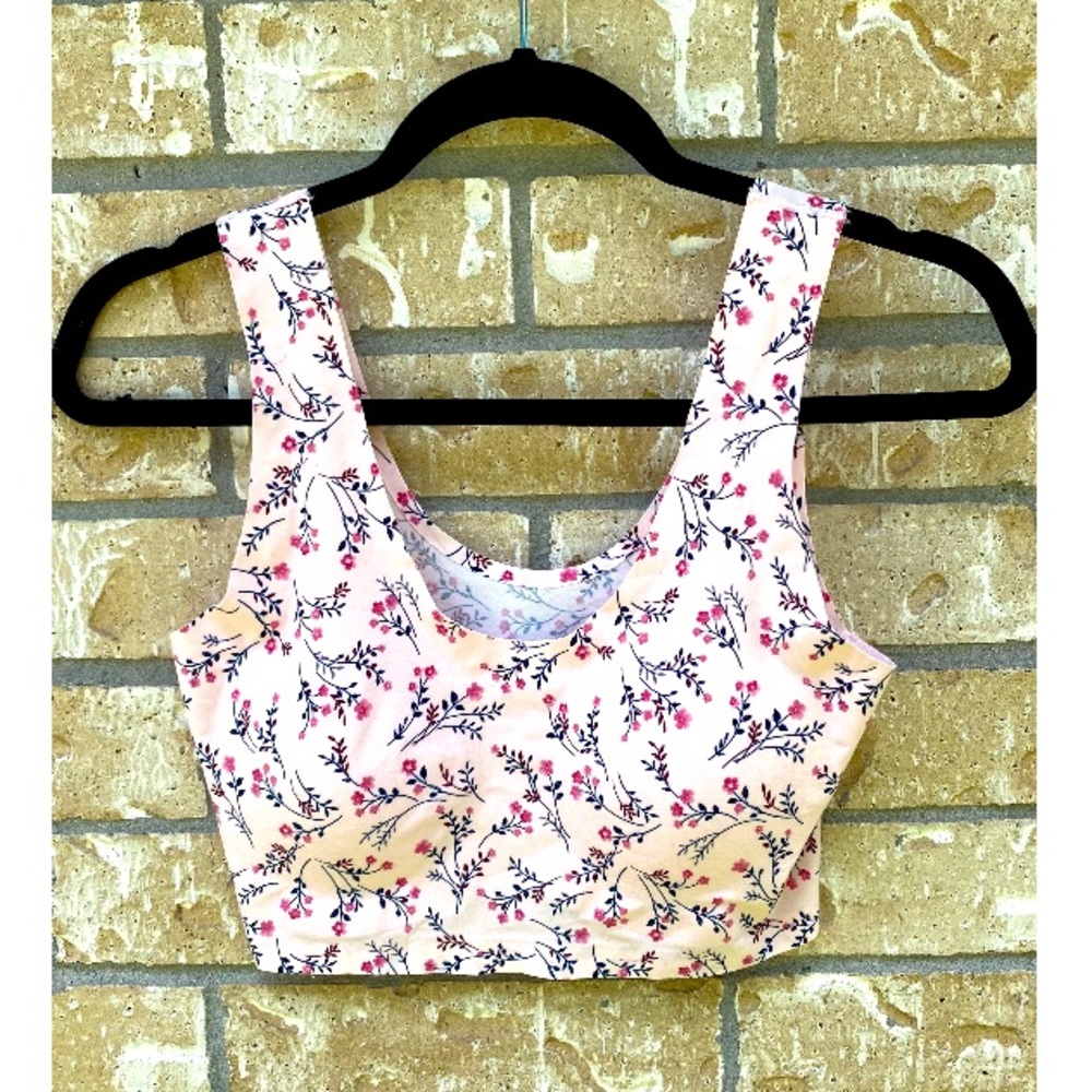 NWOT Laura Ashley Smooth Finish Floral Bralette